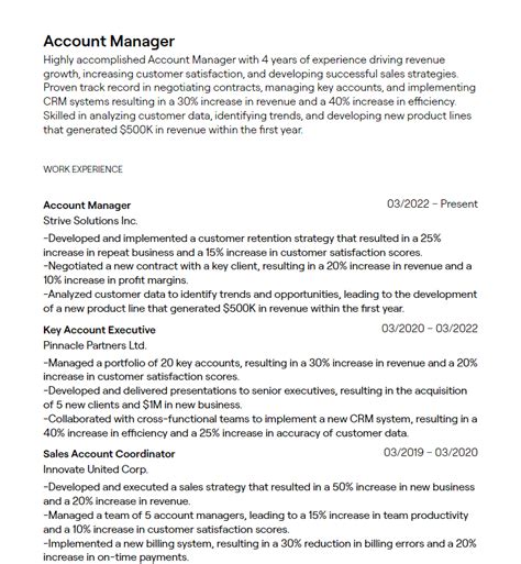 summary for manager resume|account manager summary for resume.
